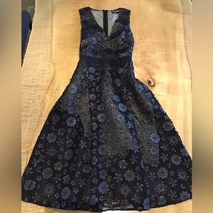 Black Sachin + Babi Noir Midi Dress, Size 10